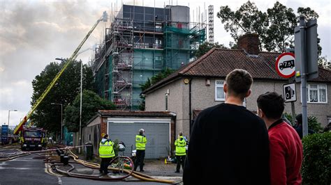 A Fire in East London Recalls Deadly Grenfell Cladding Scandal.